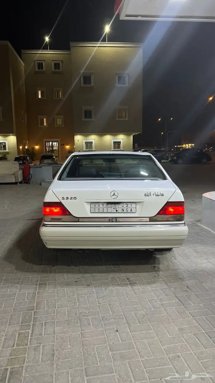 مرسيدس شبح S320 1994 ابيض 12