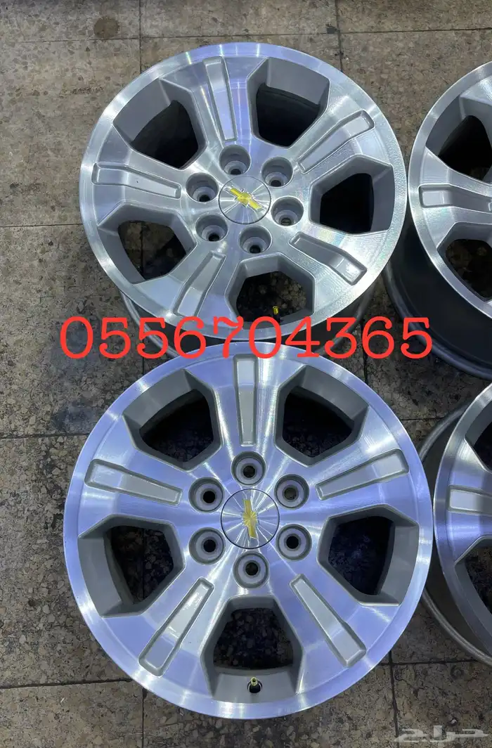 جنوط سلفرادو Z71 مقاس 18 اصلي وكالة موديل 2018 8