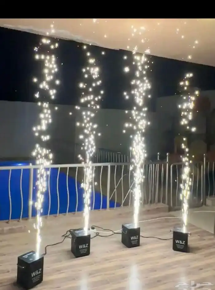 نوافير شرار بارد و امن (جهاز الشرار تاجير وبيع) 1