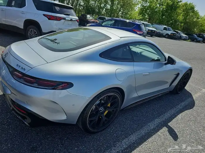 V8 2024 Mercedes-Benz AMG GT 55 Coupe شبه اصفار 3