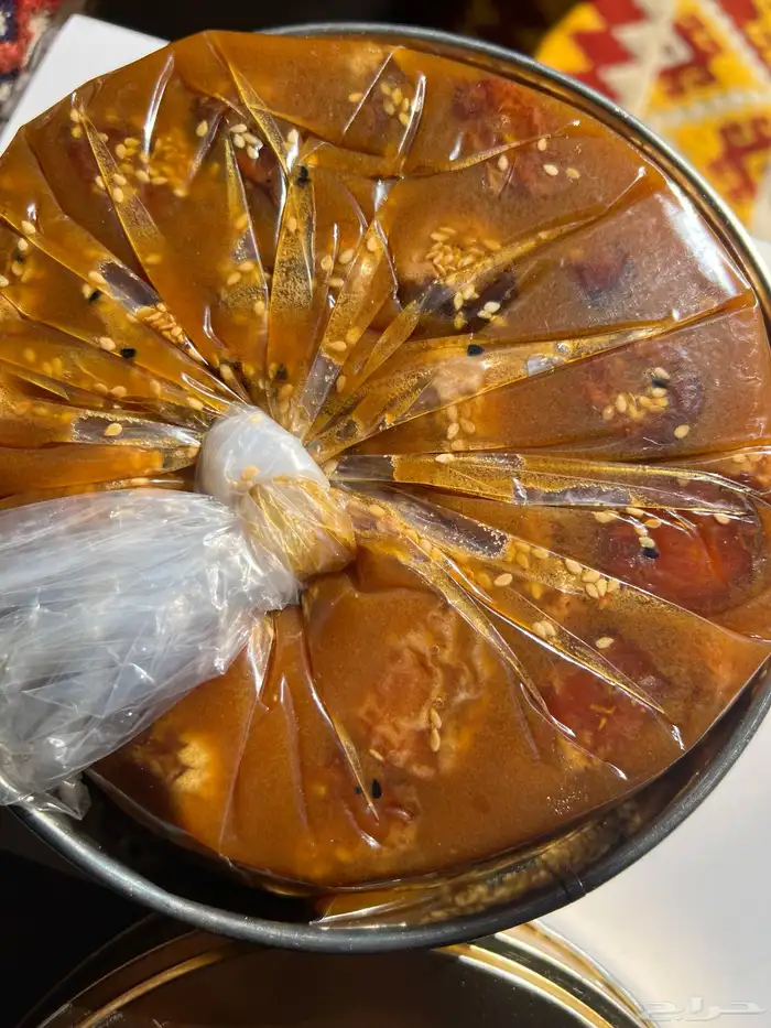 تمر سكري مغمي بالدبس والسمسم وحبة البركه 0