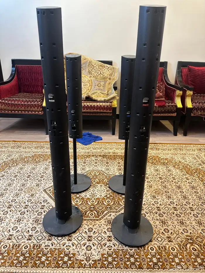 مسرح منزلي سوني طقم سماعات اربع بدون جهاز 3