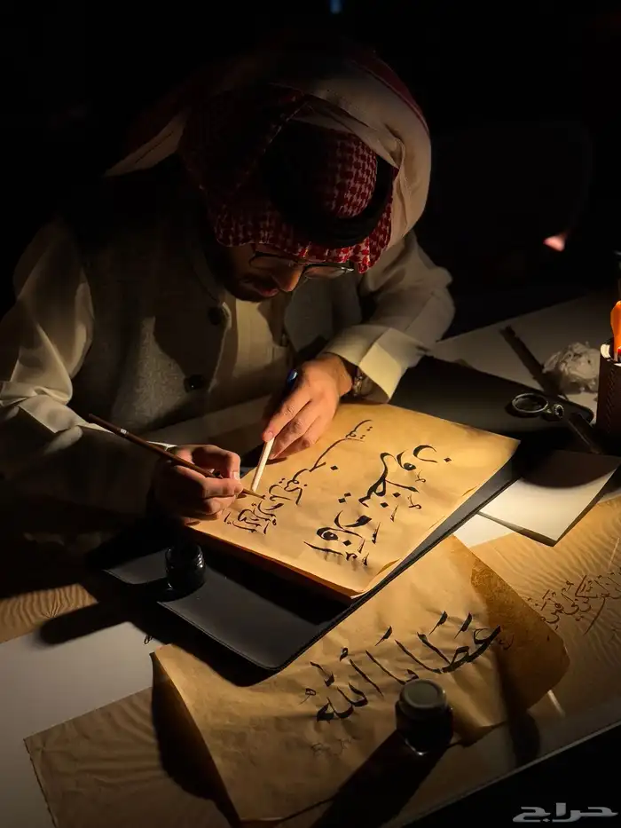 خطاط ورسام متمكن 3