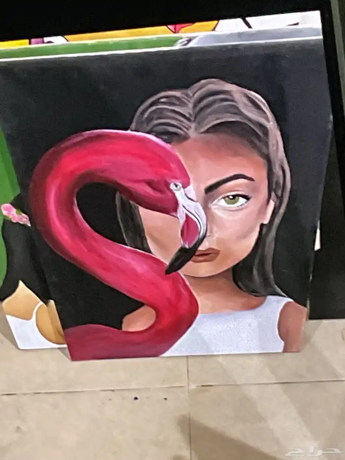لوحات فنيه مرسومه باليد 3