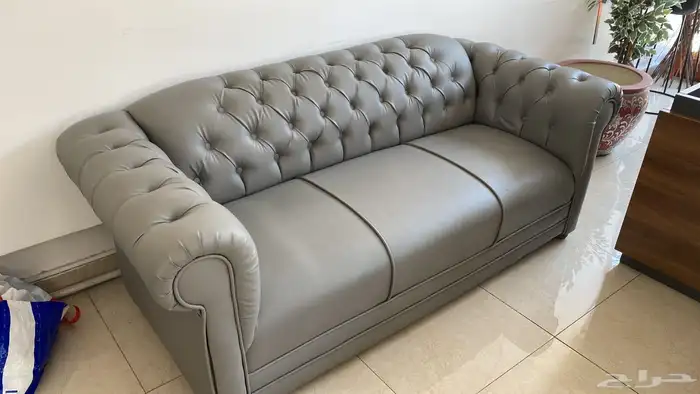 جديد كنب وطني جلد فخم موديل أمريكي و ملكي كلاسيك متوفر 5