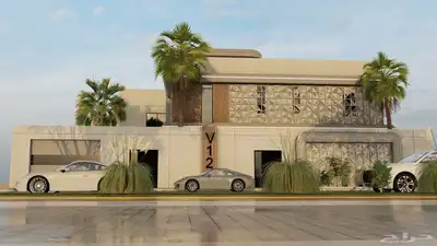 تصميم معماري مخططات واجهات وحدائق 4
