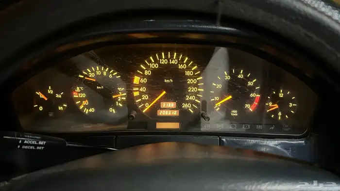 مرسيدس شبح S320 1994 ابيض 38