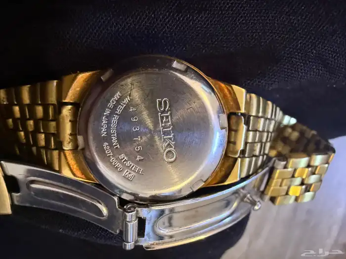 ساعه SEIKOسيكو نسائية أنتيك ذهبيه 2