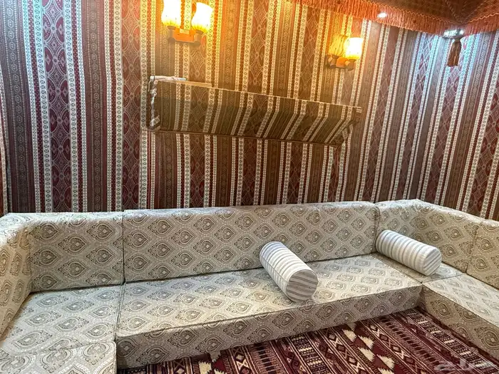 جلسة ارضية مشب 0