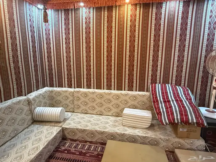جلسة ارضية مشب 1