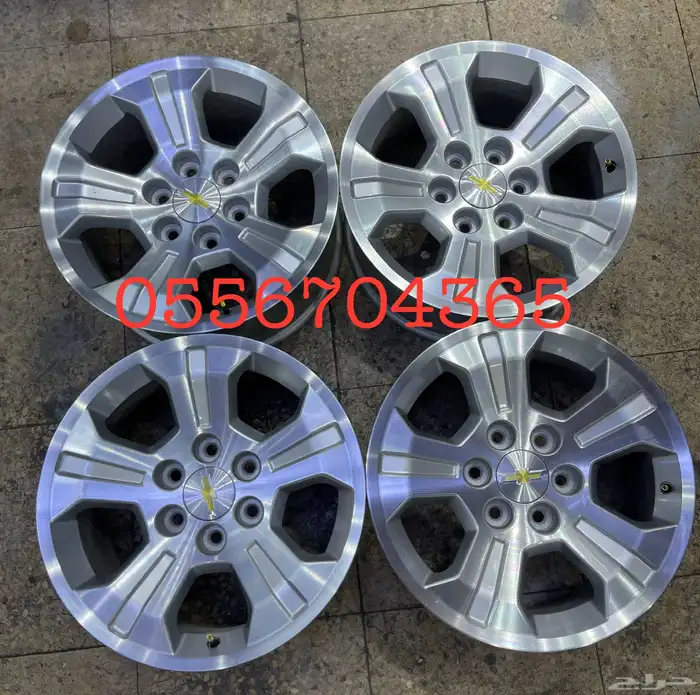 جنوط سلفرادو Z71 مقاس 18 اصلي وكالة موديل 2018 2