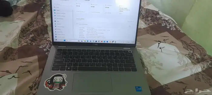 لابتوب ديل جيل 11 رام 8 قيقا سعة تخزين 256 كور i5 1