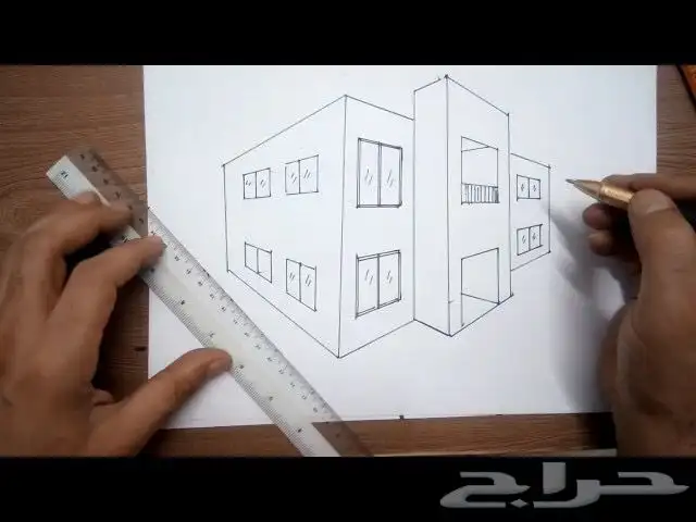 تنفيذ الرسم الهندسي 1