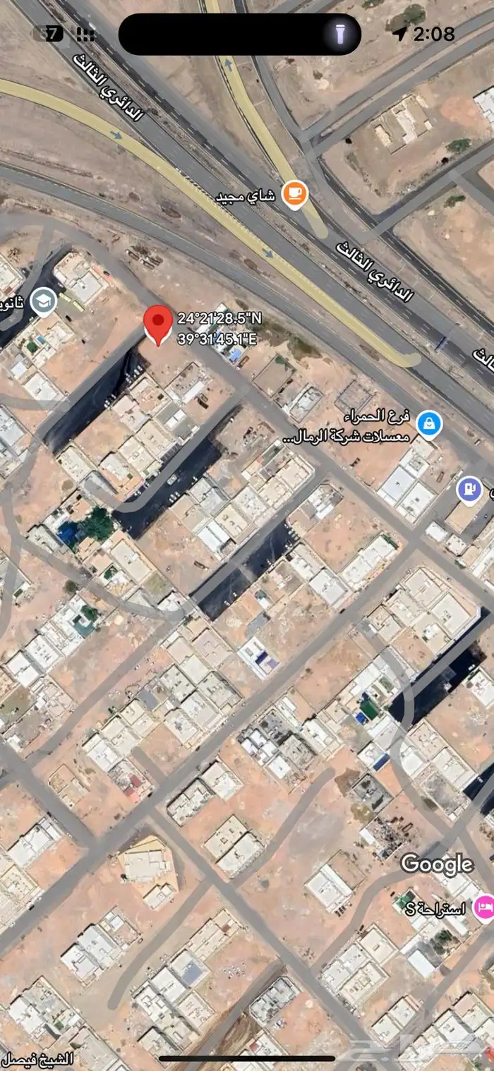 ارض للبيع فالحمراء مخطط ها 6 بجوار مستشفى التخصصي موقع مميز 0