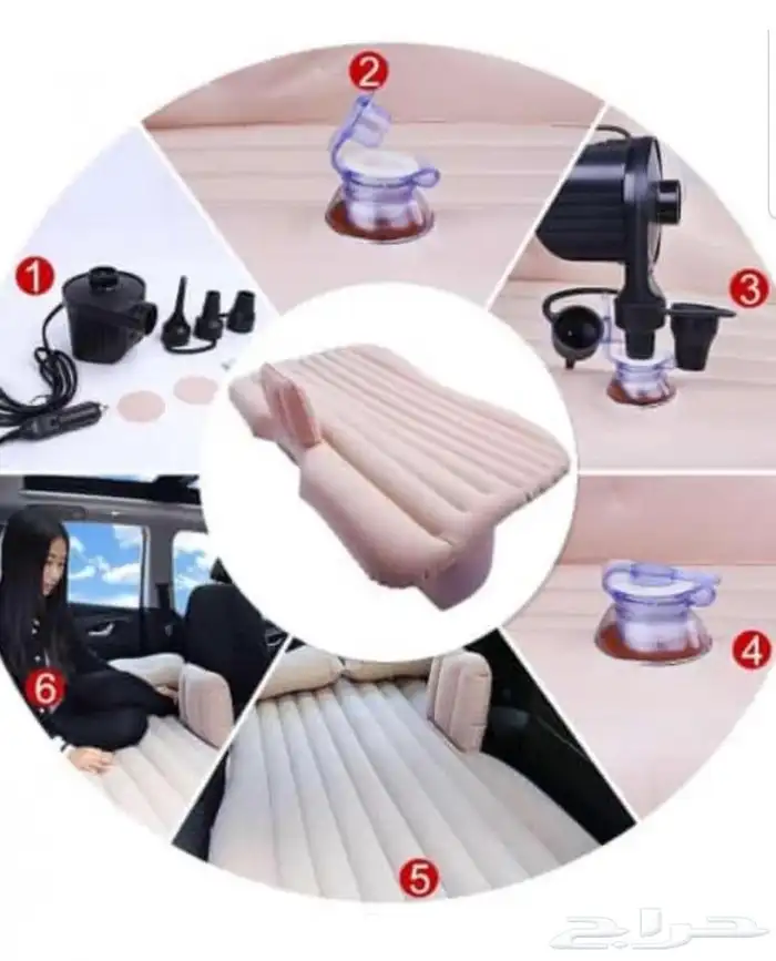مرتبه سرير للسيارة 1