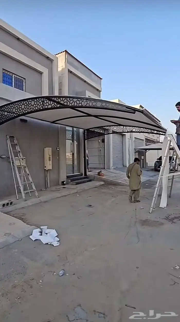 حداد سكاكا مظلات سيارات مستودعات حداد مختص 1