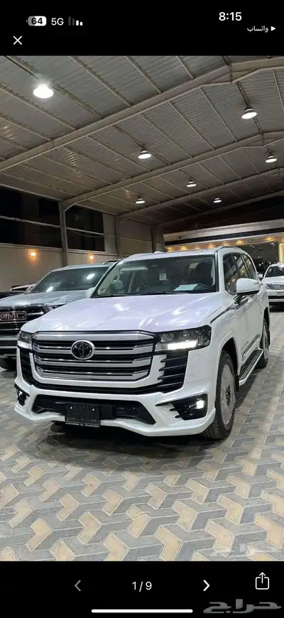 متوفر لاندكروزر جكسار رقم 5 خليجي 2025 بنزين اصفار 1