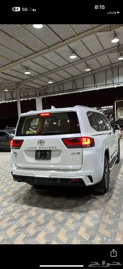 متوفر لاندكروزر جكسار رقم 5 خليجي 2025 بنزين اصفار 2