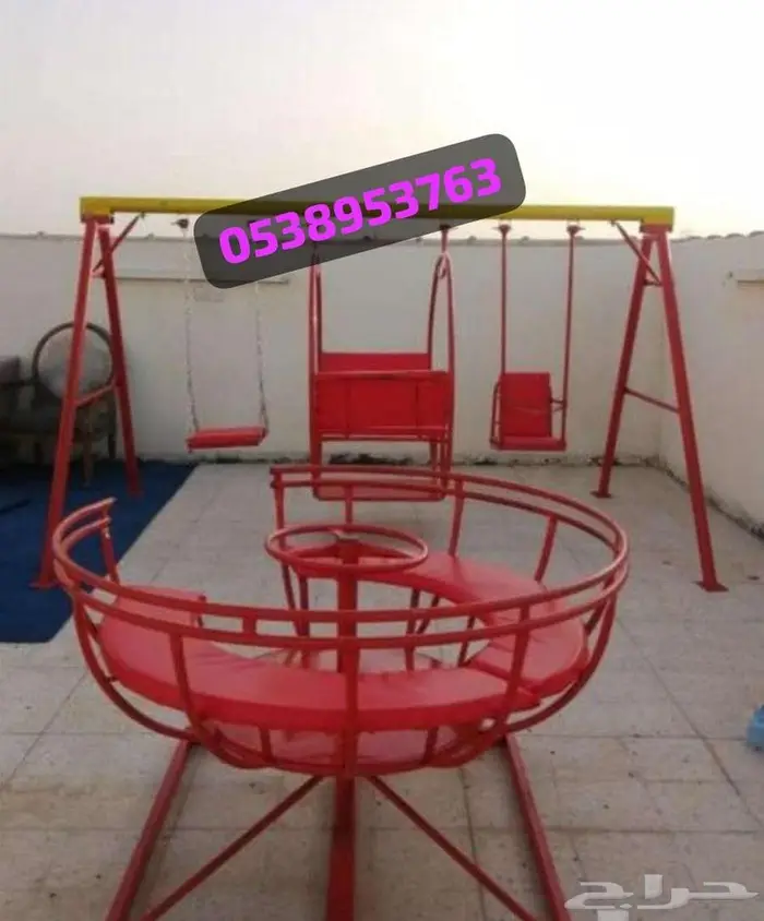 مراجيح فخمة والعاب متنوعة 8