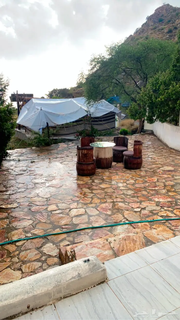 منتجع نزل ريفيه وبيت شعر وملاهي في تنومه ومطلات 6