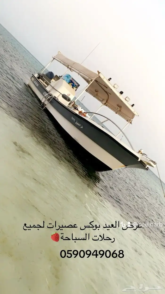 قارب للإيجار صيد و نزهة 4