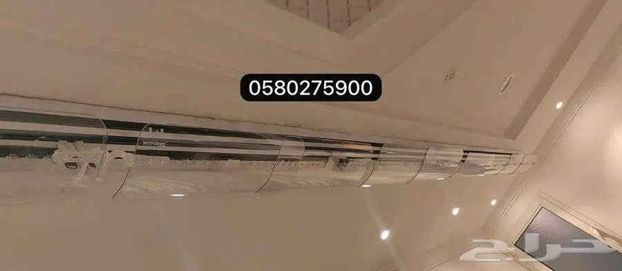 موزع مصدات موجه حاجز ساتر عازل رداد هواء المكيف الاسبلت 1