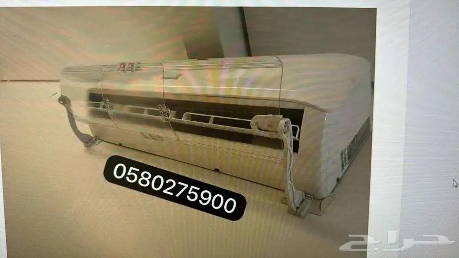 موزع مصدات موجه حاجز ساتر عازل رداد هواء المكيف الاسبلت 7