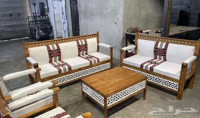 طقم جلسات خارجية تراثية مع التوصيل في الرياض 1