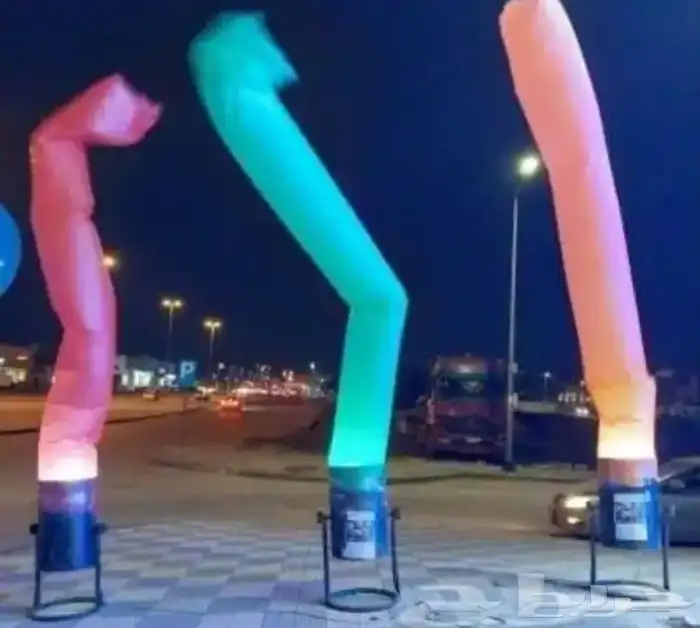 بالونات راقصة لافتتاح المحلات التجارية للإيجار 0