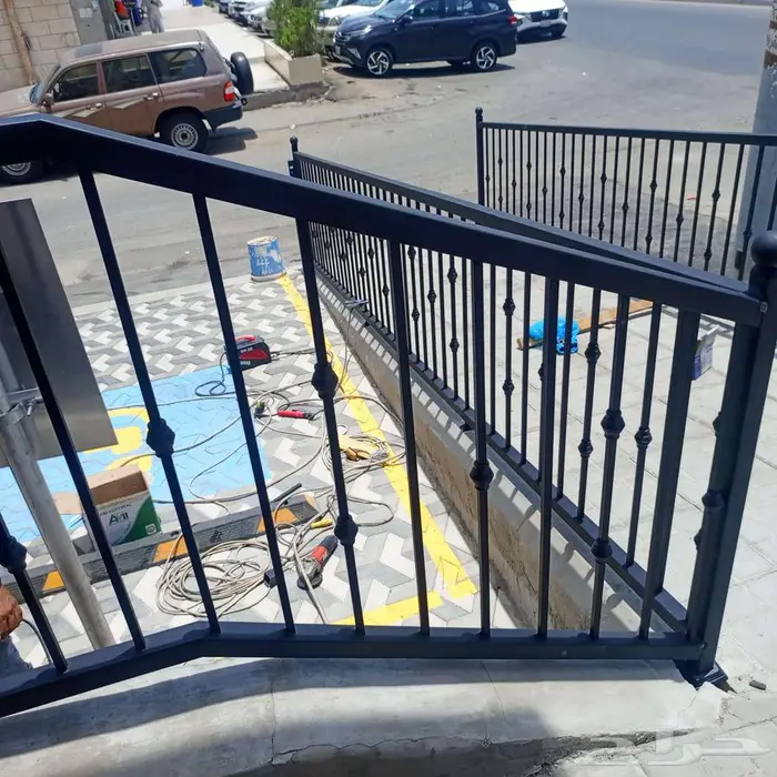 حديد ابواب شبابيك حناجر بالكونات مظلات سوي حنا جدة 4