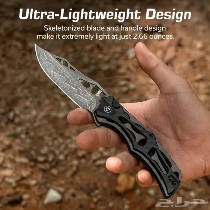 سكين CIVIVI Biophase دمشقي نادر 0