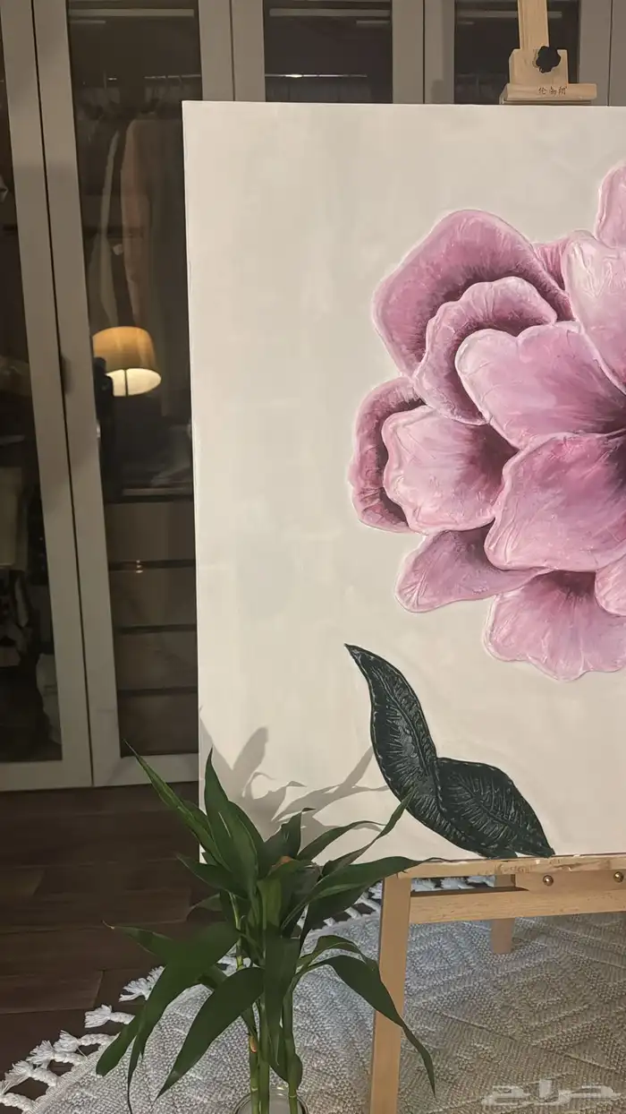 لوحة جداريه بالجبس والاكريليك 1