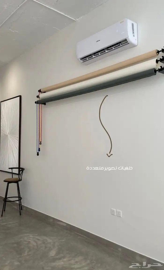 مساحة استديو تصوير للإيجار بالساعه 3