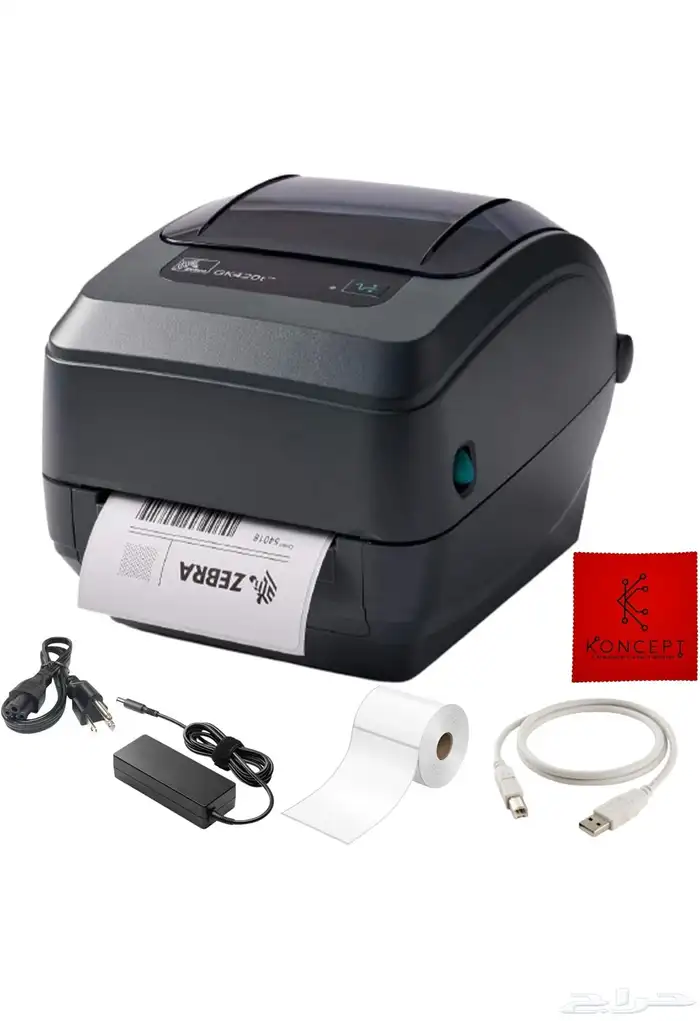 طابعة زيبرا   zebra GK420t   طابعة بوليصات 0