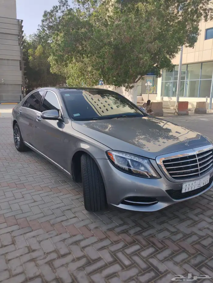 مرسيدس 2015 نظيف ممشى قليل مخرن 550 S مصين من الصدام للصدام 8