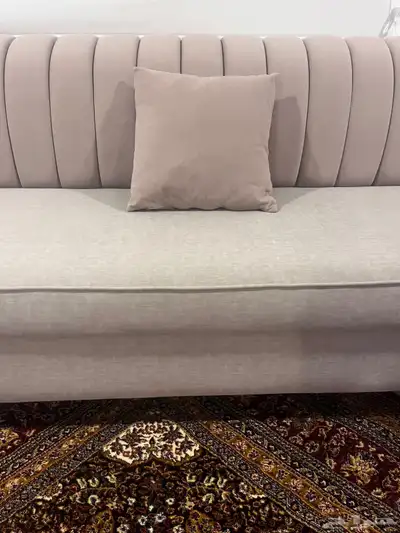 كنب متصل 4 قطع شبه جديد استخدام اقل من سنه 0
