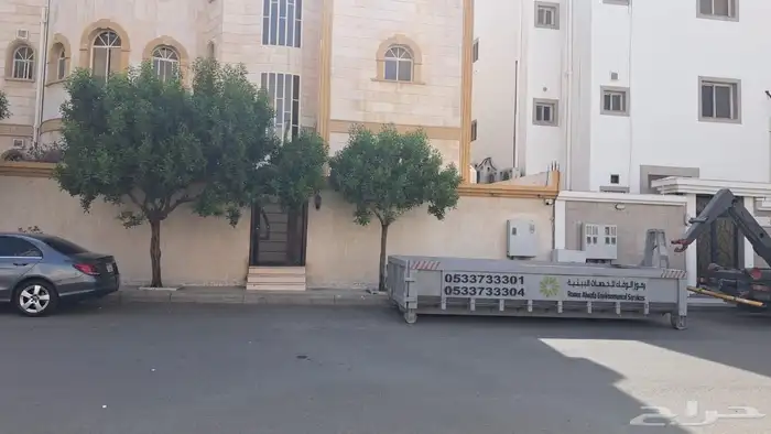 حاويات مخلفات بناء و ترميم و عقود نظافة 14