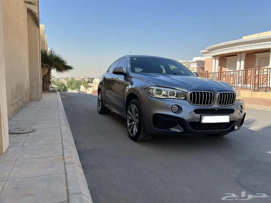 2015 BMW X6 - V8 - Kit M - ممشى قليل ونظيف 2
