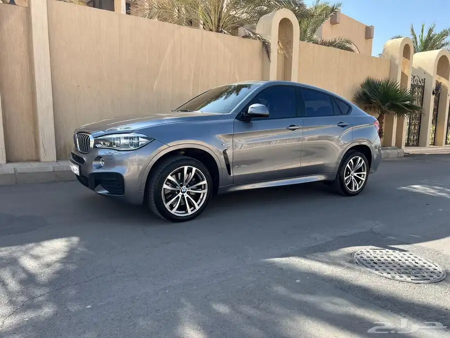 2015 BMW X6 - V8 - Kit M - ممشى قليل ونظيف 0