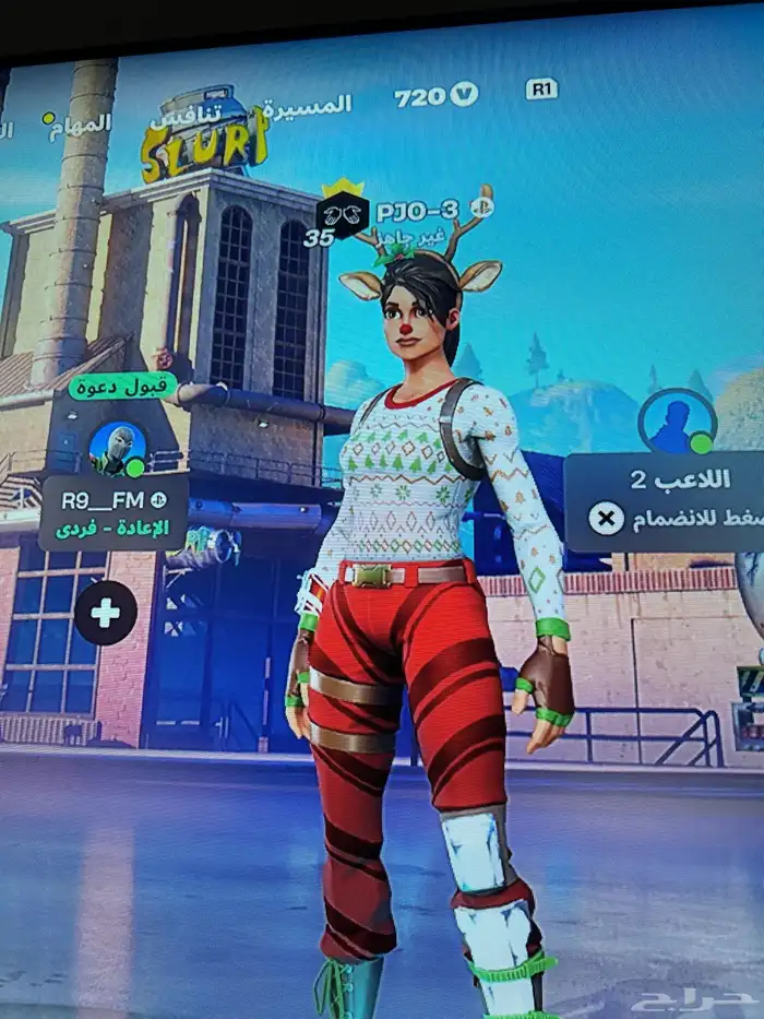 حساب فورت نايت امريكي 153 سكن الحساب فيه من السيزون العاشر 0