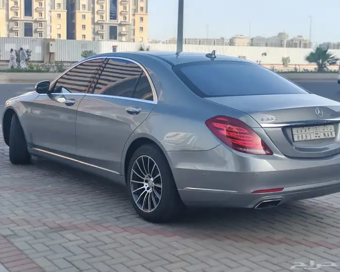 مرسيدس 2015 نظيف ممشى قليل مخرن 550 S مصين من الصدام للصدام 1