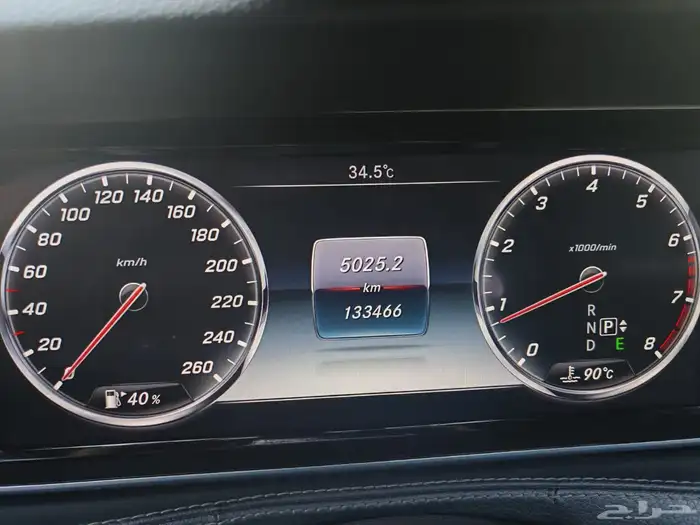 مرسيدس 2015 نظيف ممشى قليل مخرن 550 S مصين من الصدام للصدام 35