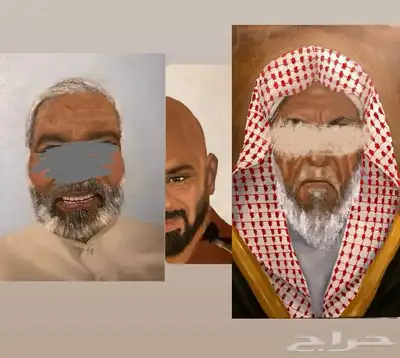 رسم الصوره الشخصيه بالالوان الزيتيه 0