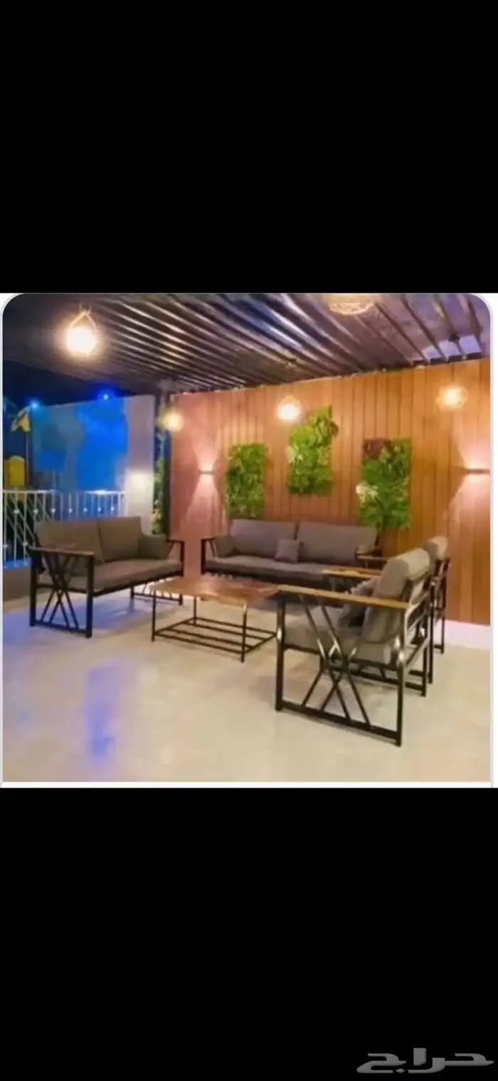 تفصال جلسات خارجيه وتنسيق حدائق ومظلات ( يوجد لدينا اقساط ) 6