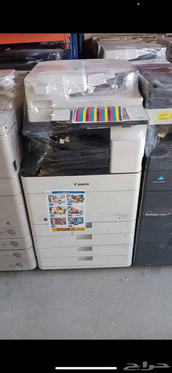 كانون ملونة C5550 ويفاي 3
