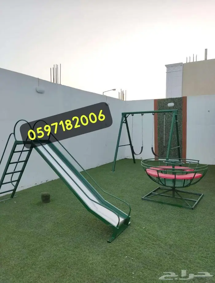 لأولادكم اجمل مراجيح وزحليقة والعاب 19