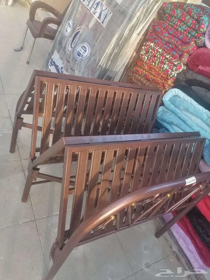 سراير حديد دورين ونفر مراتب ضغط 60 بطانيات جمله 11