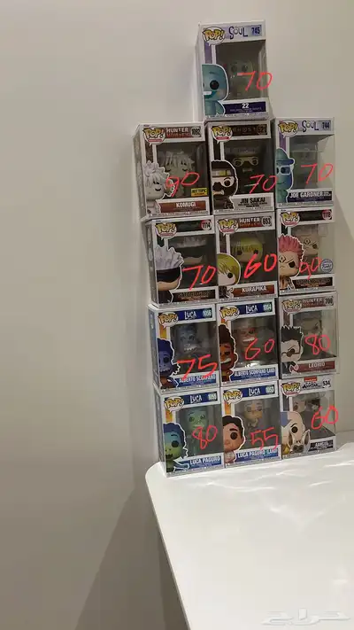 مجسمات انمي وفنكو بوب اصلية Funko pop brand new 2