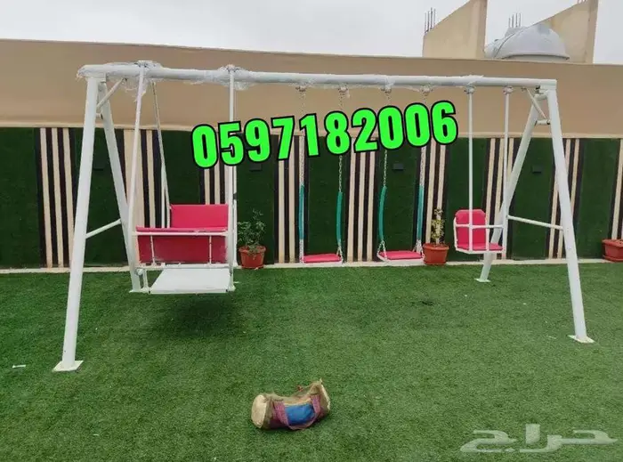 لأولادكم اجمل مراجيح وزحليقة والعاب 12