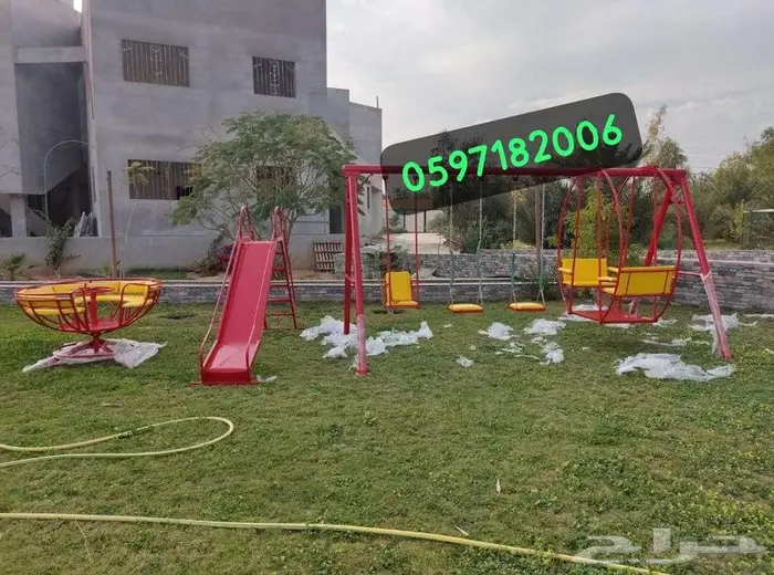 لأولادكم اجمل مراجيح وزحليقة والعاب 11